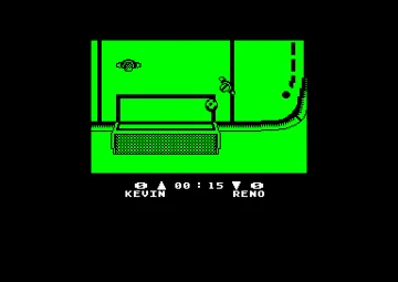Microprose Soccer (UK) (128K) (1989) screen shot game playing